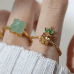 Pineapple Citrine Ring - Love Estella