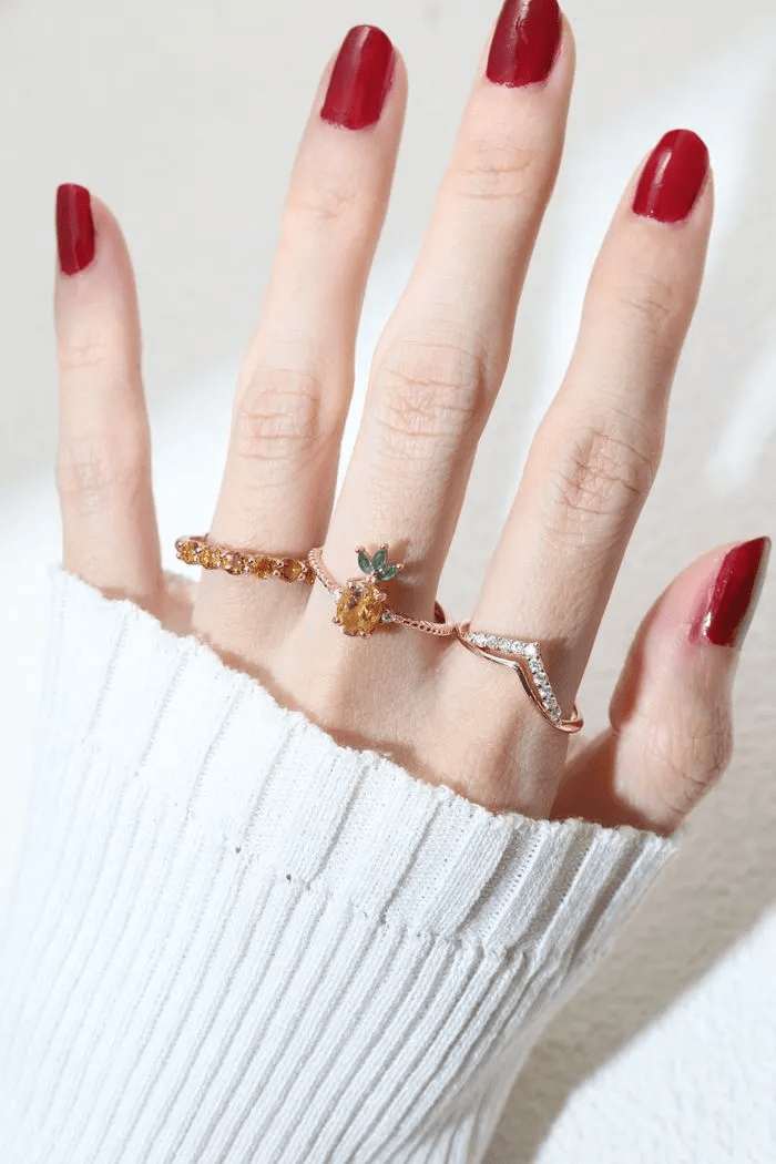 Pineapple Citrine Ring - Love Estella