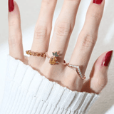 Pineapple Citrine Ring - Love Estella