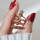 Pineapple Citrine Ring - Love Estella