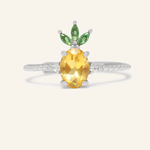Pineapple Citrine Ring - Love Estella