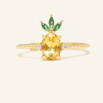 Pineapple Citrine Ring - Love Estella