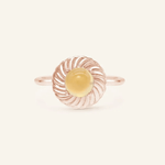Pineapple Tart Citrine Ring - Love Estella