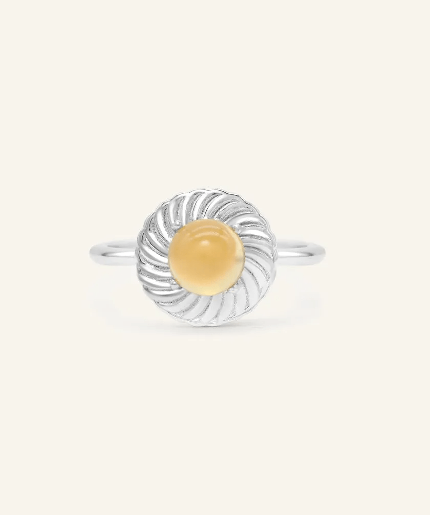 Pineapple Tart Citrine Ring - Love Estella