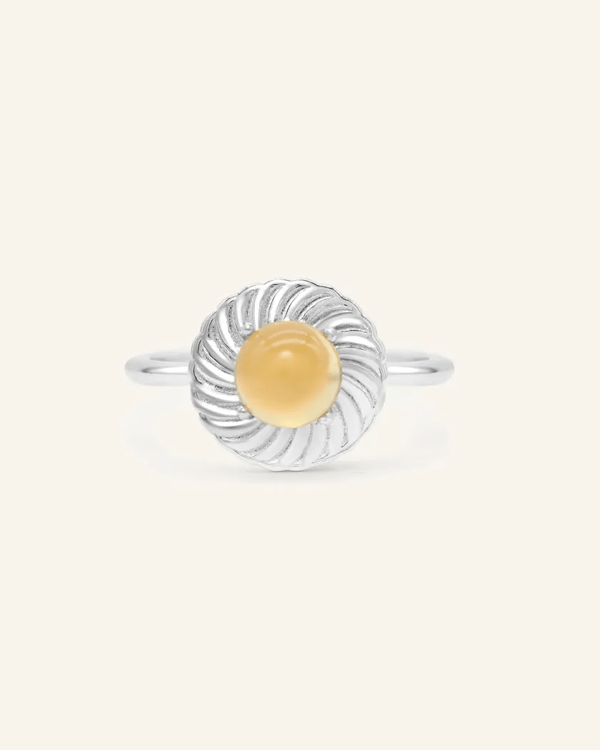 Pineapple Tart Citrine Ring - Love Estella