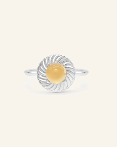 Pineapple Tart Citrine Ring - Love Estella