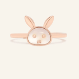 Rabbit Zodiac MOP Ring - Love Estella
