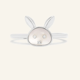 Rabbit Zodiac MOP Ring - Love Estella