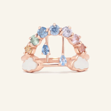 Rainbow’s Promise Ring (Moissanite) - Love Estella