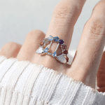 Rainbow’s Promise Ring (Semi - Precious Gems) - Love Estella