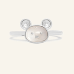 Rat Zodiac MOP Ring - Love Estella