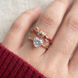 Red String of Fate Knot Ring