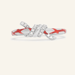 Red String of Fate Knot Ring - Love Estella