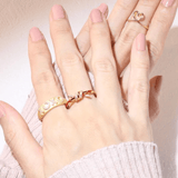 Red String of Fate Knot Ring - Love Estella