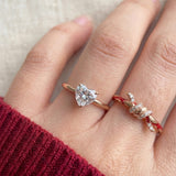 Red String of Fate Knot Ring