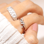 Red String of Fate Knot Ring - Love Estella