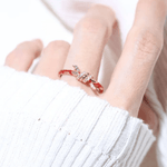 Red String of Fate Knot Ring - Love Estella