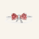 Ribbon Moissanite Ring - Love Estella