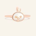 Rooster Zodiac MOP Ring - Love Estella