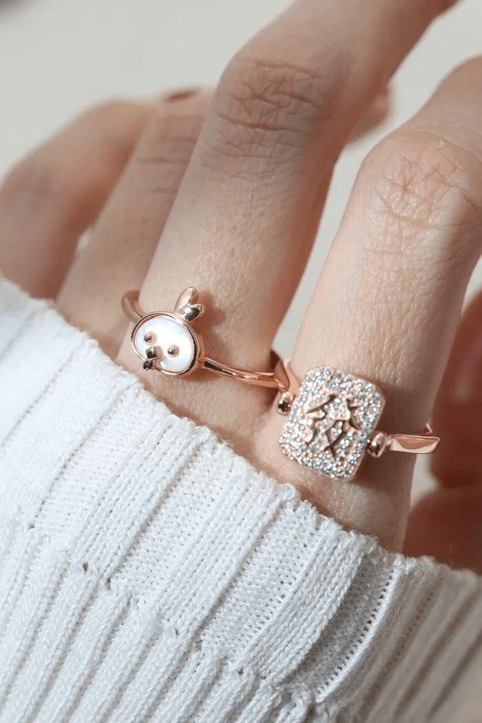 Rooster Zodiac MOP Ring - Love Estella