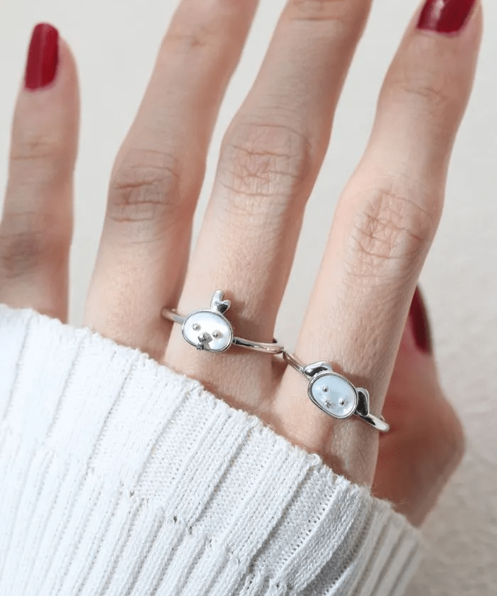 Rooster Zodiac MOP Ring - Love Estella