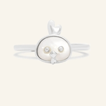 Rooster Zodiac MOP Ring - Love Estella