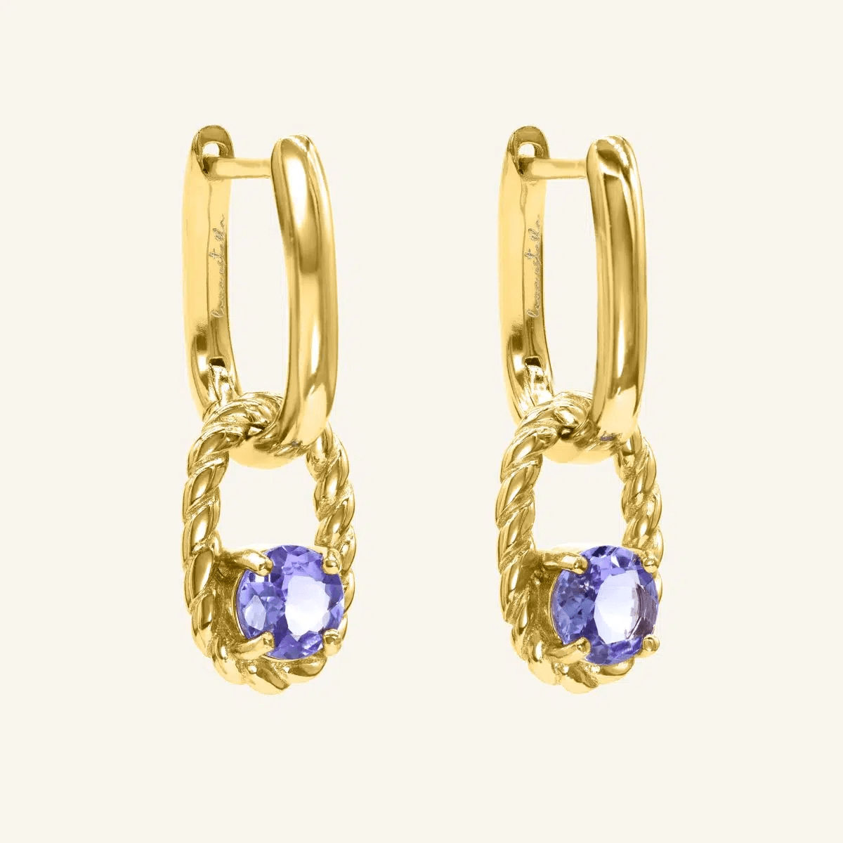 Rope Huggies (Tanzanite) by Elate - Love Estella