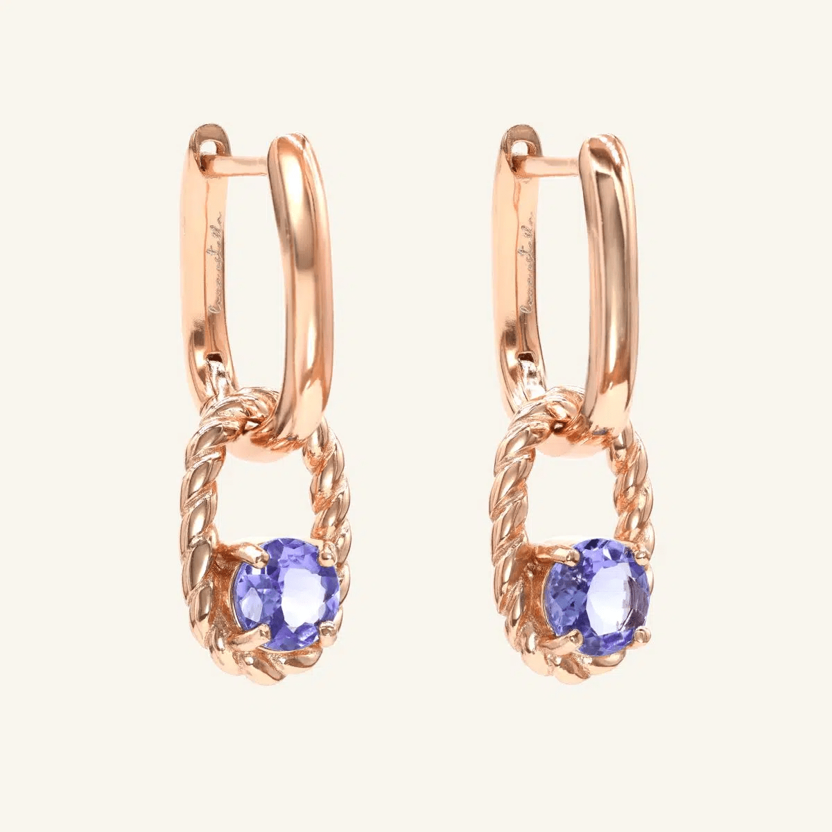 Rope Huggies (Tanzanite) by Elate - Love Estella