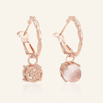 Rosy Luck Hoops - Love Estella
