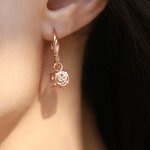 Rosy Luck Hoops - Love Estella