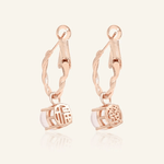 Rosy Luck Hoops - Love Estella