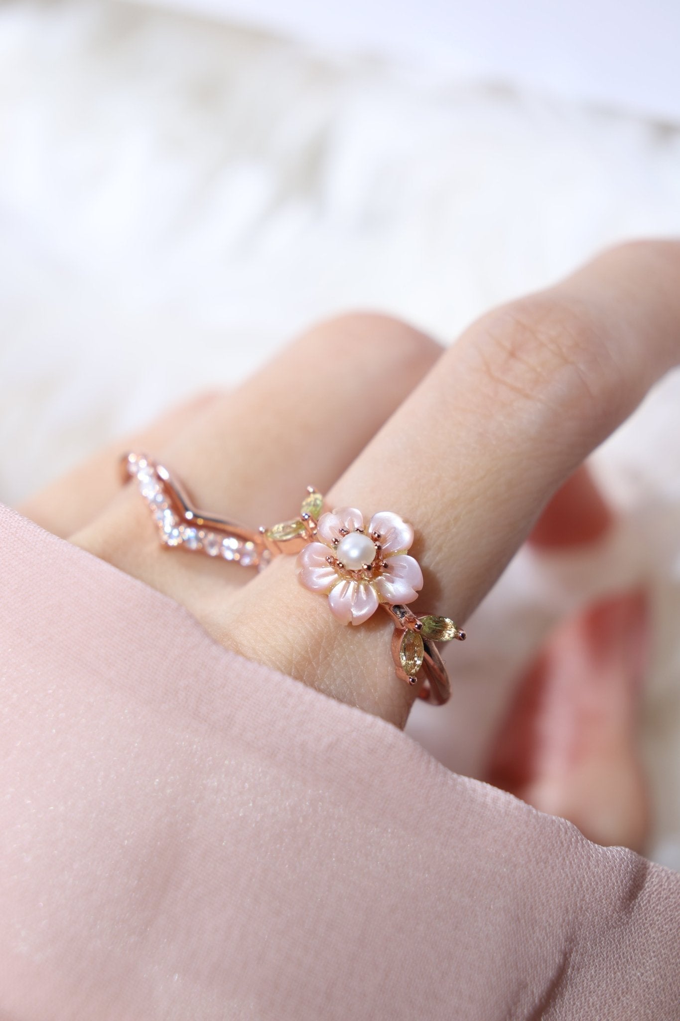 Sakura Blossom Ring - Love Estella