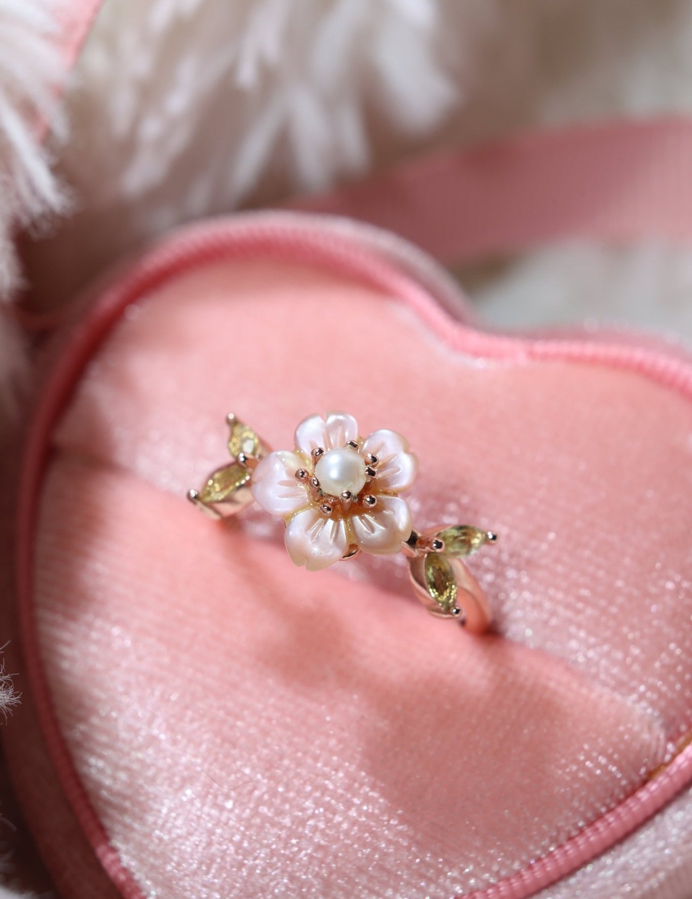 Sakura Blossom Ring - Love Estella
