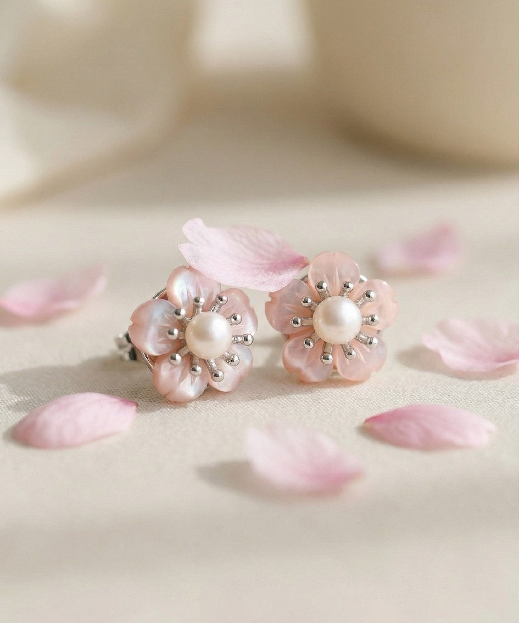 Sakura Studs - Love Estella