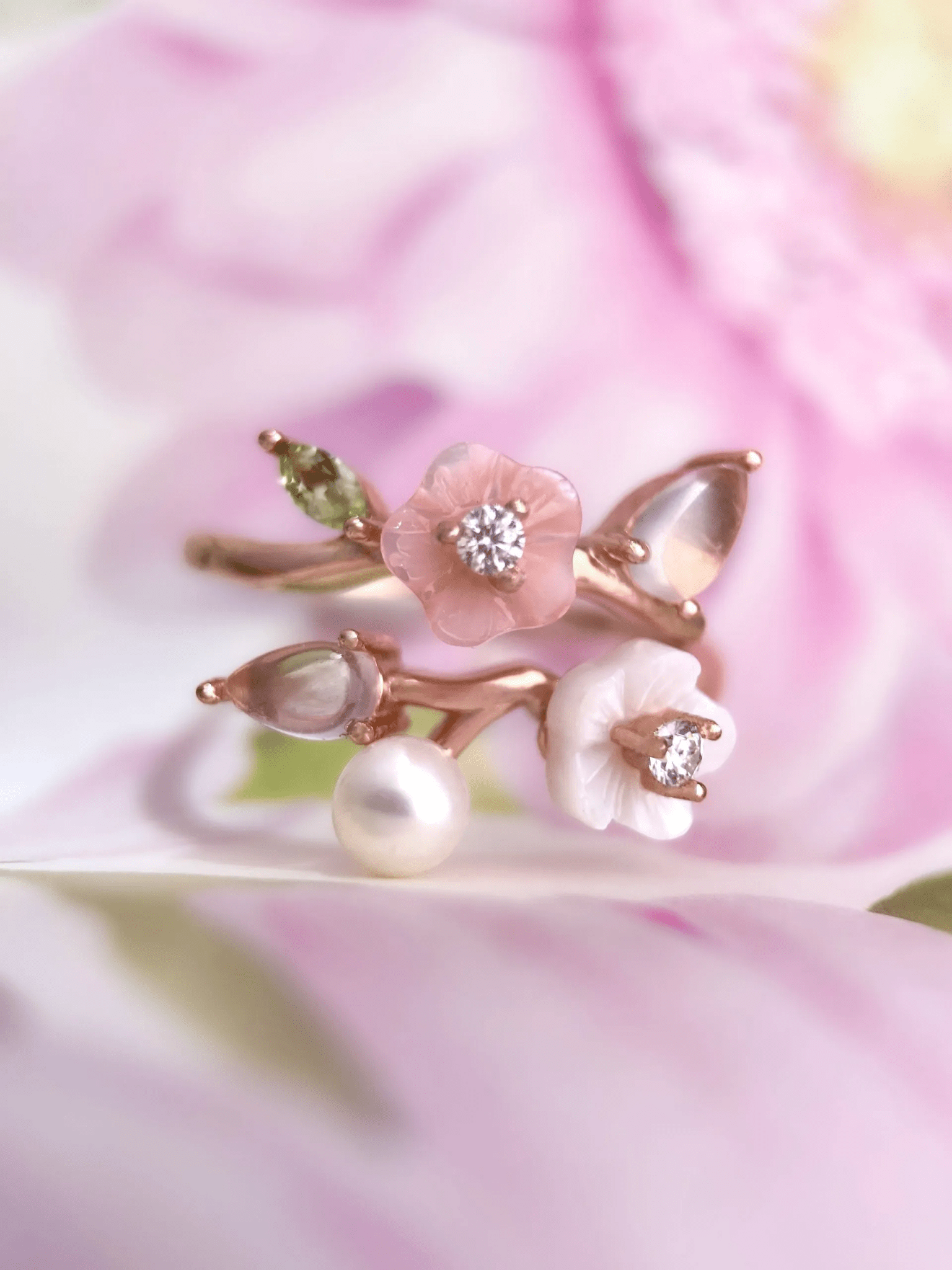 Sakura Symphony Ring - Love Estella