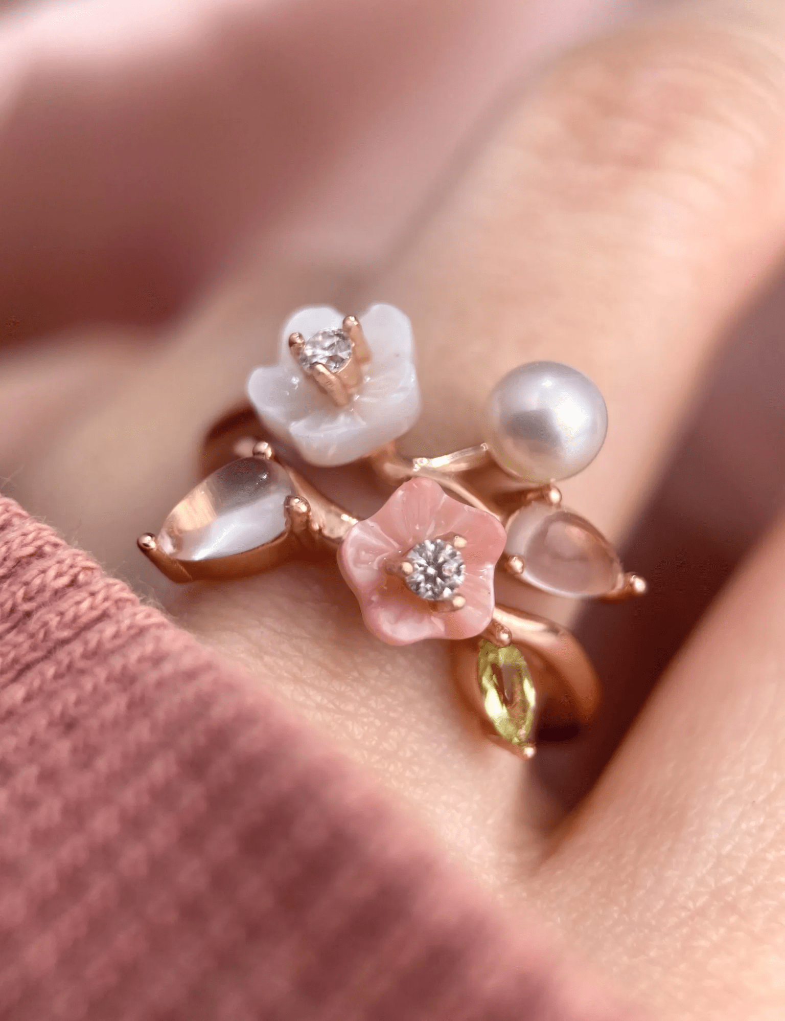 Sakura Symphony Ring - Love Estella