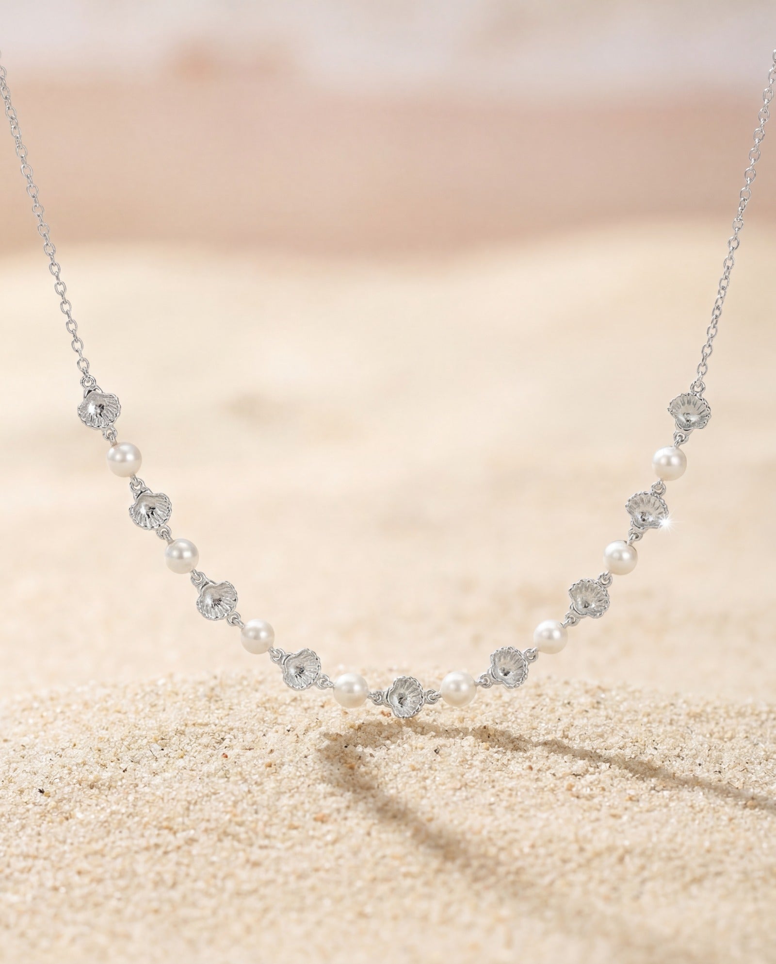 Seabelle Pearl Necklace - Love Estella