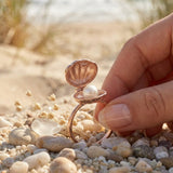 Seashell Pearl Ring - Love Estella