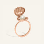 Seashell Pearl Ring - Love Estella