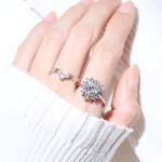 Serenity Heart Moissanite Ring - Love Estella