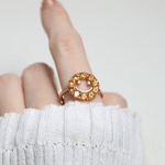 Smiley Ring (Citrine) - Love Estella