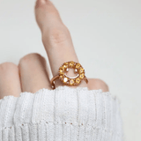 Smiley Ring (Citrine) - Love Estella
