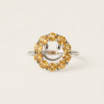 Smiley Ring (Citrine) - Love Estella