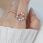 Smiley Ring (Moissanite) - Love Estella
