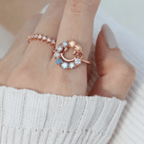 Smiley Ring (Moissanite) - Love Estella