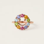 Smiley Ring (Semi - Precious Gems) - Love Estella