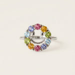 Smiley Ring (Semi - Precious Gems) - Love Estella