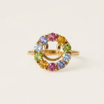 Smiley Ring (Semi - Precious Gems) - Love Estella