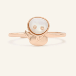 Snake Zodiac MOP Ring - Love Estella