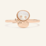 Snake Zodiac MOP Ring - Love Estella